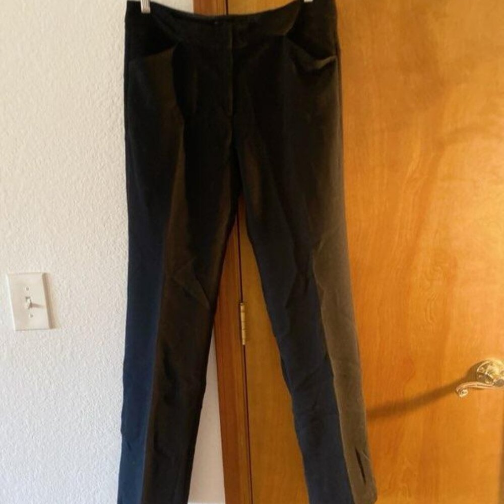 Elie Tahari Crepe Dress Pants-Black Noir-Size 6